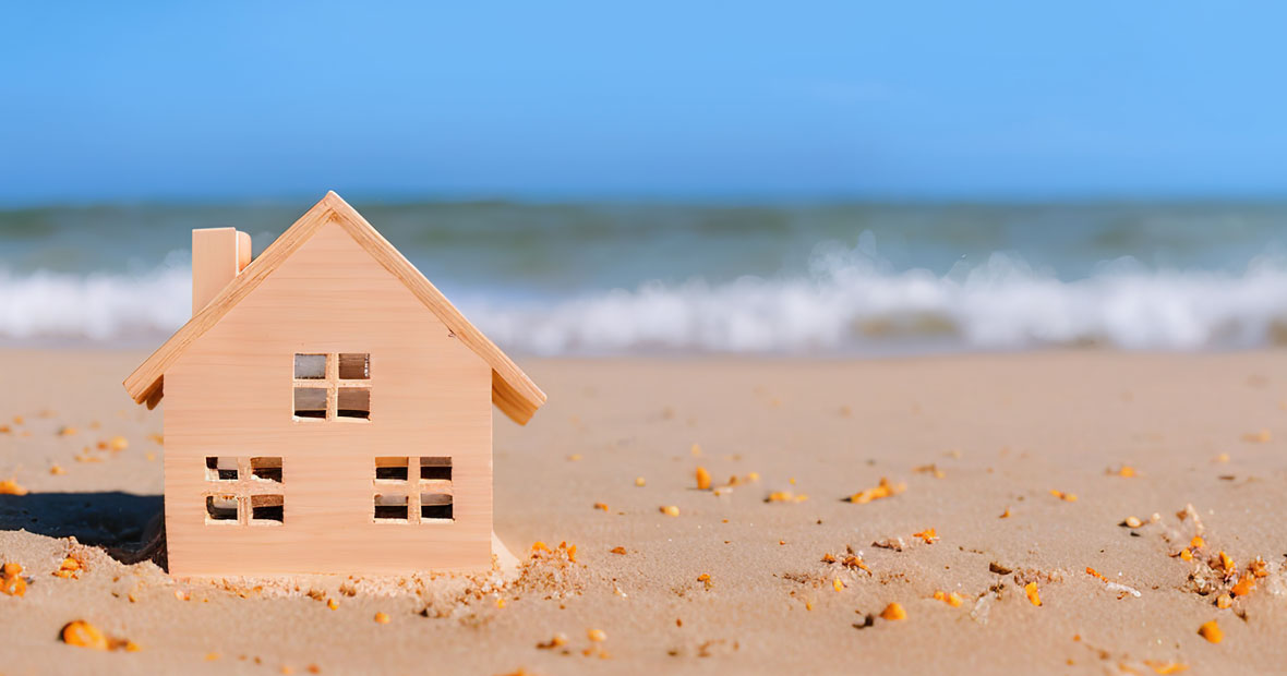 immobilier en bord de mer